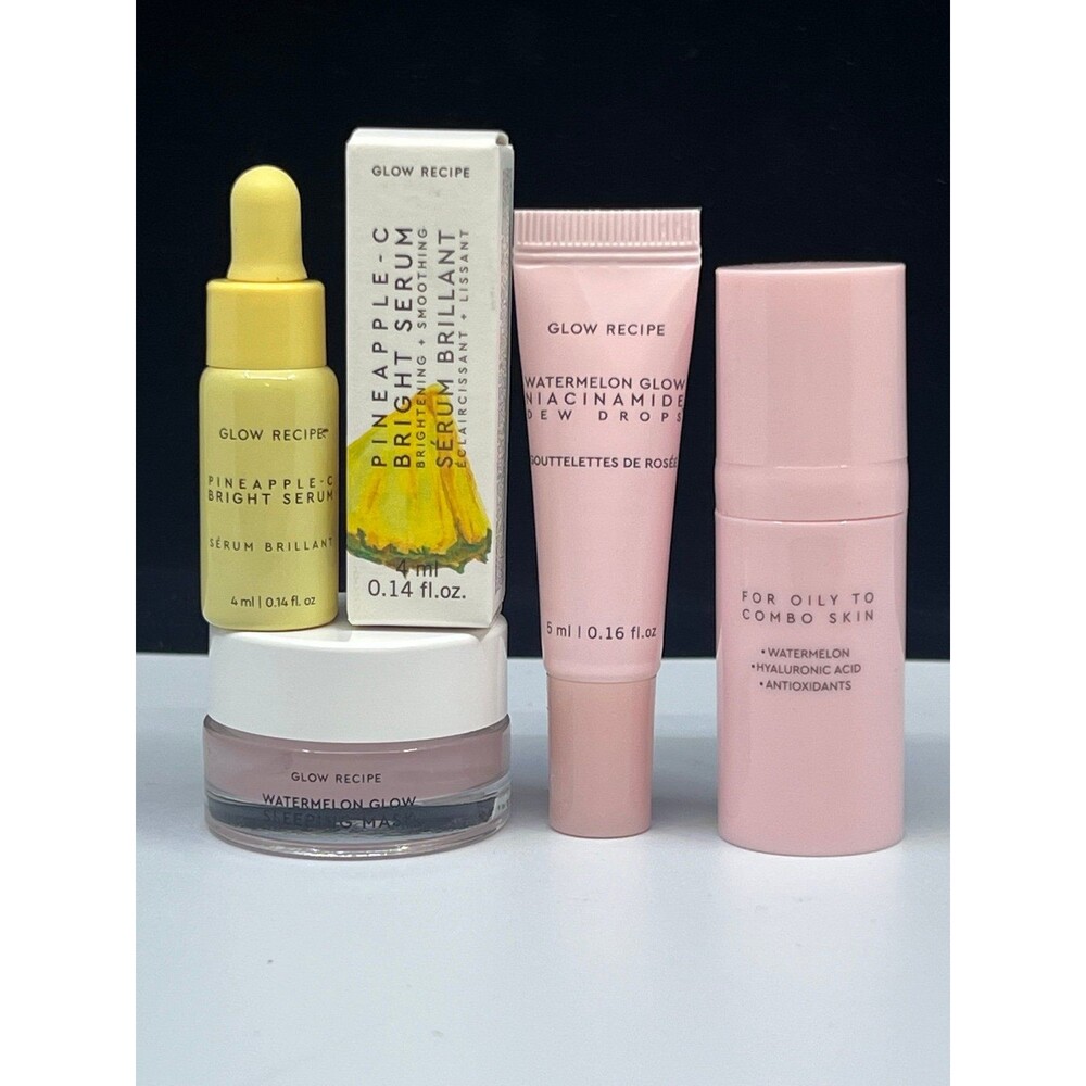 4 pc Glow Recipe Deluxe Travel Set